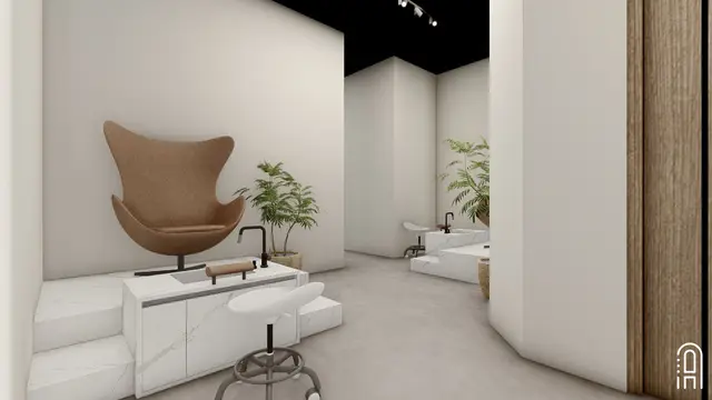 3D design of an interior