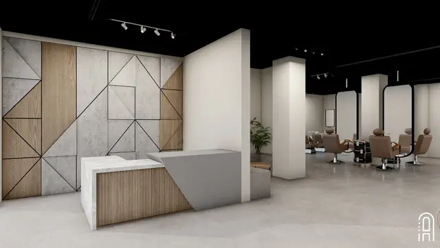3D design of an interior